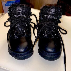 Black Timberland toddler